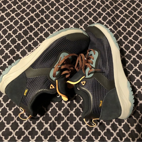 🛑Sold🛑Gateway Mid Hiking Boots Sz 10 Women’s 1127812 Blue Orange - Picture 3 of 8